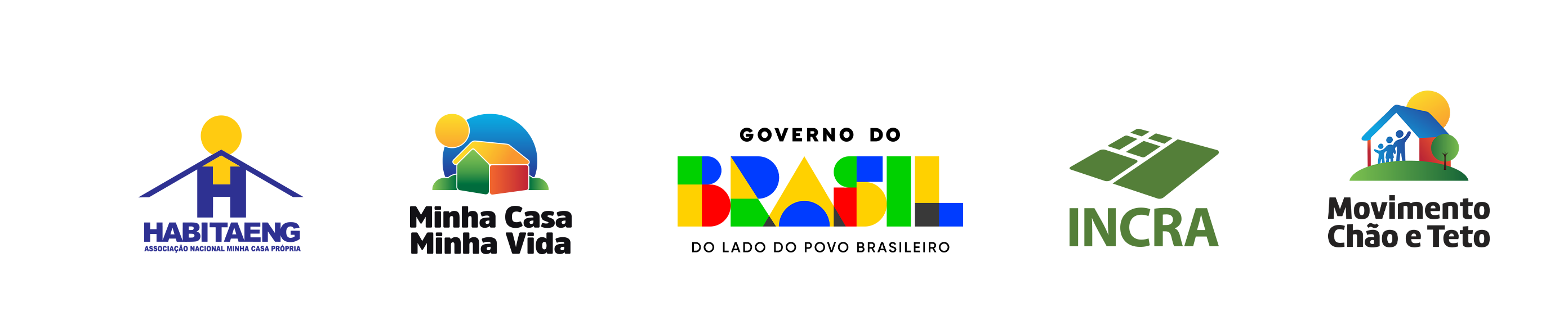 Habitaeng, Minha Casa Minha Vida, Governo Federal, INCRA e Movimento Chão e Teto